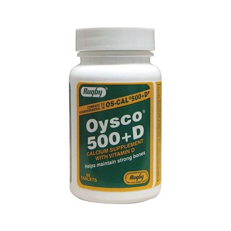Oysco 500 With D (Oral) .